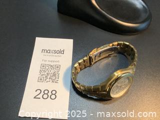 MaxSold Auction: estate citizen men’s Eco Drive E812 gold tone, chronograph perpetual calendar watch - Milton (Ontario, Canada) SELLER MANAGED Estate Sale Online Auction - Chisholm Drive