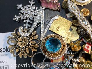 MaxSold Auction: Estate lot of brooches - Milton (Ontario, Canada) SELLER MANAGED Estate Sale Online Auction - Chisholm Drive