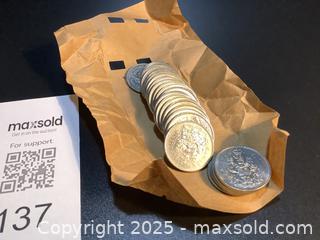 MaxSold Auction: Estate roll of fifty cent coins - Milton (Ontario, Canada) SELLER MANAGED Estate Sale Online Auction - Chisholm Drive