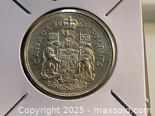MaxSold Auction: Estate Silver Fifty cent piece - Milton (Ontario, Canada) SELLER MANAGED Estate Sale Online Auction - Chisholm Drive