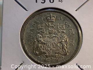 MaxSold Auction: Estate Silver Fifty cent piece - Milton (Ontario, Canada) SELLER MANAGED Estate Sale Online Auction - Chisholm Drive