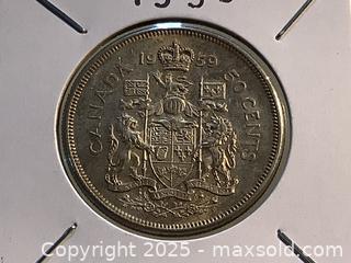 MaxSold Auction: Estate Silver Fifty cent piece - Milton (Ontario, Canada) SELLER MANAGED Estate Sale Online Auction - Chisholm Drive