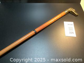 MaxSold Auction: Estate walking cane with dog handle  - Milton (Ontario, Canada) SELLER MANAGED Estate Sale Online Auction - Chisholm Drive