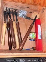 MaxSold Auction: Lot of Lathe Tools &#38; Supplies (3 Drawers, No Box) - Erie (Colorado, USA) SELLER MANAGED Moving Online Auction - Madison Drive