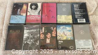 MaxSold Auction: Tapes, some Rush! - St. Catharines (Ontario, Canada) SELLER MANAGED Downsizing Online Auction -  Pelham Road