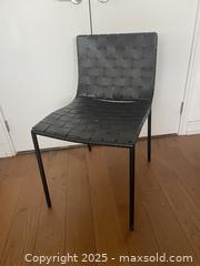 MaxSold Auction: Black Faux Leather Dining Chairs - Toronto (Ontario, Canada) SELLER MANAGED Downsizing Online Auction - Kingston Road (CONDO)