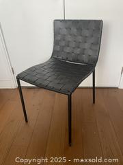 MaxSold Auction: Black Faux Leather Dining Chairs - Toronto (Ontario, Canada) SELLER MANAGED Downsizing Online Auction - Kingston Road (CONDO)