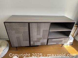 MaxSold Auction: Grey and Black Media Unit - Toronto (Ontario, Canada) SELLER MANAGED Downsizing Online Auction - Kingston Road (CONDO)