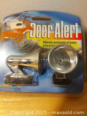 MaxSold Auction: 2 sets of deer alerts  - Haldimand (Ontario, Canada) SELLER MANAGED Downsizing Online Auction - Ramsey Drive (STORAGE)