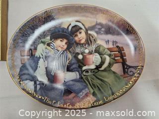 MaxSold Auction: Framed Angel Prints and 2 Collector Plates - Newburgh (Ontario, Canada) SELLER MANAGED Charity/Fundraising Online Auction - Academy Street