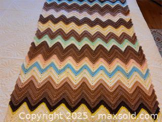 MaxSold Auction: Handmade Afghan - Newburgh (Ontario, Canada) SELLER MANAGED Charity/Fundraising Online Auction - Academy Street