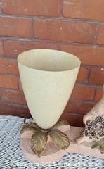 MaxSold Auction: Mid-Century Modern Pale Pink Plaster Table Lamp with Figural Base - Newburgh (Ontario, Canada) SELLER MANAGED Charity/Fundraising Online Auction - Academy Street