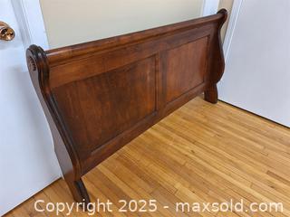 MaxSold Auction: Solid Wood Head or Foot Board - Newburgh (Ontario, Canada) SELLER MANAGED Charity/Fundraising Online Auction - Academy Street