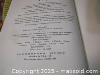 MaxSold Auction: Harry Potter Book Collection - Attleboro (Massachusetts, USA) SELLER MANAGED Downsizing Online Auction - Byron Street