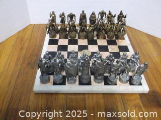 MaxSold Auction: Marble Chess Board - Attleboro (Massachusetts, USA) SELLER MANAGED Downsizing Online Auction - Byron Street