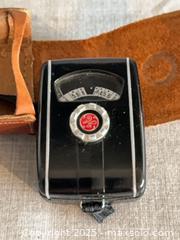 MaxSold Auction: GE Vintage Analog Photographic Exposure Light Meter with Case - Toronto (Ontario, Canada) SELLER MANAGED Reseller Online Auction - Weston Road (CONDO)