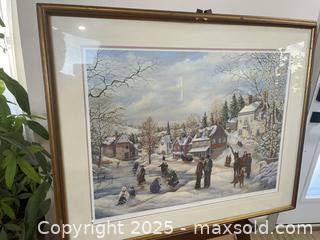 MaxSold Auction: Vintage Framed Artwork: &#34;Sunday Memories&#34; by Peter Robson, 280/450 - Cobourg (Ontario, Canada) SELLER MANAGED Downsizing Online Auction - Burnham Street