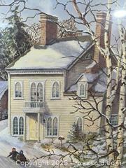 MaxSold Auction: Vintage Framed Artwork: &#34;Sunday Memories&#34; by Peter Robson, 280/450 - Cobourg (Ontario, Canada) SELLER MANAGED Downsizing Online Auction - Burnham Street