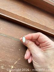 MaxSold Auction: Vintage gold ring featuring a marquise-shaped opal  - Ottawa (Ontario, Canada) SELLER MANAGED Downsizing Online Auction - Jeanne Darc Boulevard North