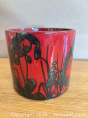 MaxSold Auction: Vintage West German Marie Keramik flower pot  - Ottawa (Ontario, Canada) SELLER MANAGED Downsizing Online Auction - Jeanne Darc Boulevard North