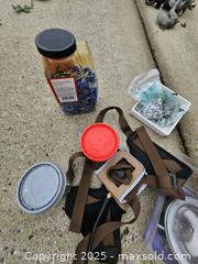 MaxSold Auction: Assorted Garage Hardware & Accessories Lot with Gas Can - Chesapeake (Virginia, USA) PARTNER MANAGED Downsizing Online Auction - River Arch Drive