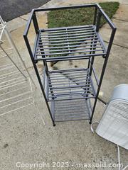 MaxSold Auction: Box Fan with Shelving and Drying Rack Set - Chesapeake (Virginia, USA) PARTNER MANAGED Downsizing Online Auction - River Arch Drive