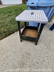MaxSold Auction: First Aid Kit, Step Stool, Blue Tote, Trash Can, TWA Bag - Chesapeake (Virginia, USA) PARTNER MANAGED Downsizing Online Auction - River Arch Drive