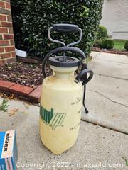 MaxSold Auction: Lot of 2 Tools: Pump Garden Sprayer + Deck Stain Pad System - Chesapeake (Virginia, USA) PARTNER MANAGED Downsizing Online Auction - River Arch Drive