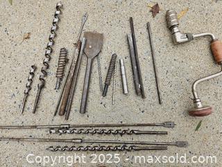 MaxSold Auction: Lot of Hand Tools and Drill Bits - Chesapeake (Virginia, USA) PARTNER MANAGED Downsizing Online Auction - River Arch Drive