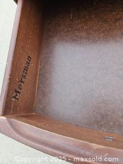 MaxSold Auction: Mersman Vintage Wooden Side/End Table with Drawer and Shelf - Chesapeake (Virginia, USA) PARTNER MANAGED Downsizing Online Auction - River Arch Drive