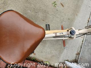 MaxSold Auction: Vitamaster Vintage Upright Stationary Exercise Bike - Chesapeake (Virginia, USA) PARTNER MANAGED Downsizing Online Auction - River Arch Drive