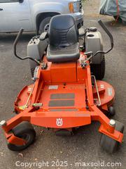 MaxSold Auction: Husqvarna MZ5225 Zero-Turn Mower, 52-inch Deck - North Grenville (Ontario, Canada) PARTNER MANAGED Estate Sale Online Auction -  Jig Street
