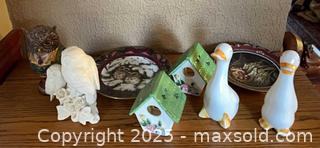 MaxSold Auction: Animal themed Pottery and collector plate lot - Vaughan (Ontario, Canada) PARTNER MANAGED Estate Sale Online Auction - Highway 27