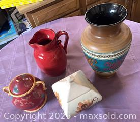 MaxSold Auction: MCM pottery lot - Vaughan (Ontario, Canada) PARTNER MANAGED Estate Sale Online Auction - Highway 27