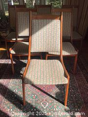 MaxSold Auction: MCM set of 6 teak dining chairs - Vaughan (Ontario, Canada) PARTNER MANAGED Estate Sale Online Auction - Highway 27