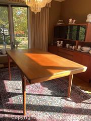 MaxSold Auction: MCM Teak Danish Dining Table - Vaughan (Ontario, Canada) PARTNER MANAGED Estate Sale Online Auction - Highway 27