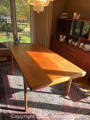 MaxSold Auction: MCM Teak Danish Dining Table - Vaughan (Ontario, Canada) PARTNER MANAGED Estate Sale Online Auction - Highway 27