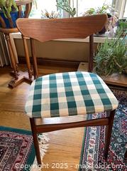 MaxSold Auction: Nice Set of 4 MCM Danish teak dining chairs - Vaughan (Ontario, Canada) PARTNER MANAGED Estate Sale Online Auction - Highway 27