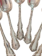 MaxSold Auction: CASED SET OF STERLING SILVER VINTAGE SPOONS  - Hamilton (Ontario, Canada) SELLER MANAGED Reseller Online Auction - Greenwood Street