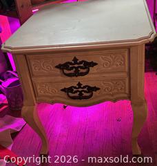 MaxSold Auction: Kaufman of Collingwood One-Drawer French Provincial Nightstand - Hamilton (Ontario, Canada) SELLER MANAGED Downsizing Online Auction - Cameron Avenue South