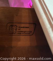 MaxSold Auction: Kaufman of Collingwood One-Drawer French Provincial Nightstand - Hamilton (Ontario, Canada) SELLER MANAGED Downsizing Online Auction - Cameron Avenue South