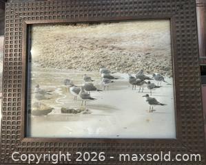 MaxSold Auction: Lot of 2 Framed Landscape Wall Prints with Bronze Textured Frames - Hamilton (Ontario, Canada) SELLER MANAGED Downsizing Online Auction - Cameron Avenue South
