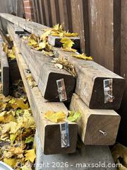 MaxSold Auction: Lot of Assorted Pressure-Treated Softwood Lumber (Posts, Rails, Boards) - Hamilton (Ontario, Canada) SELLER MANAGED Downsizing Online Auction - Cameron Avenue South