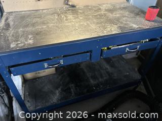 MaxSold Auction: Mastercraft Workbench with Pegboard and Overhead Light - Hamilton (Ontario, Canada) SELLER MANAGED Downsizing Online Auction - Cameron Avenue South