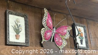 MaxSold Auction: Mixed Metal Insect Wall Decor Lot — Dragonflies & Butterflies - Hamilton (Ontario, Canada) SELLER MANAGED Downsizing Online Auction - Cameron Avenue South