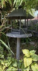 MaxSold Auction: Pagoda-Style Resin Yard Decor with Metallic Patina - Hamilton (Ontario, Canada) SELLER MANAGED Downsizing Online Auction - Cameron Avenue South