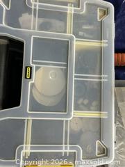 MaxSold Auction: Stanley Stackable Small Parts Organizers, Set of 4 - Hamilton (Ontario, Canada) SELLER MANAGED Downsizing Online Auction - Cameron Avenue South