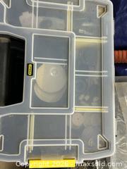 MaxSold Auction: Stanley Stackable Small Parts Organizers, Set of 4 - Hamilton (Ontario, Canada) SELLER MANAGED Downsizing Online Auction - Cameron Avenue South