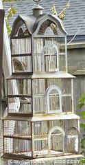 MaxSold Auction: Three-Tier Hanging Decorative Metal Birdcage (Vintage Style) - Hamilton (Ontario, Canada) SELLER MANAGED Downsizing Online Auction - Cameron Avenue South