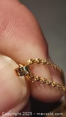 MaxSold Auction: 10K gold pendent on chain - Elgin (Ontario, Canada) SELLER MANAGED Estate Sale Online Auction - Main